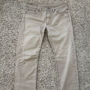 Levi Straight Leg Khaki Chino Pants